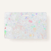 パステルカラー大理石 バッジ (裏面)