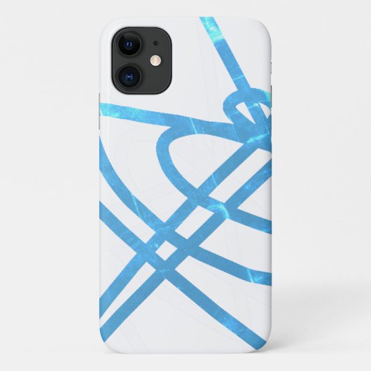 パステルカラー抽象芸術アートiPhone 11ケース Case-Mate iPhoneケース (裏面)