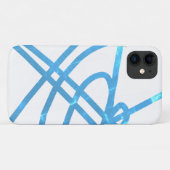パステルカラー抽象芸術アートiPhone 11ケース Case-Mate iPhoneケース (裏面(横))