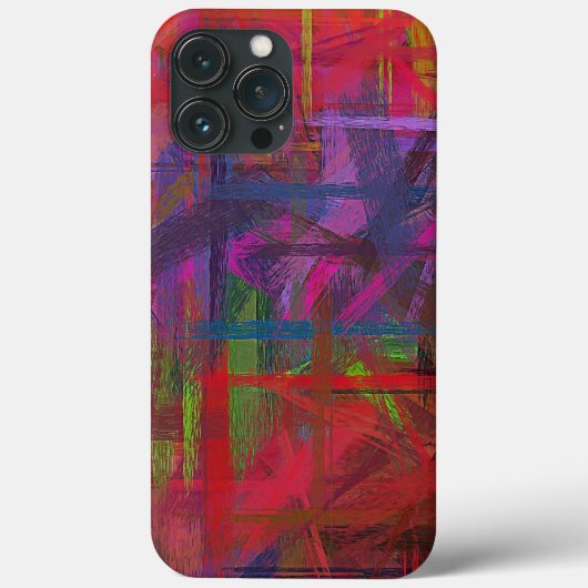 パステルカラー抽象芸術パターン Case-Mate iPhoneケース (裏面)