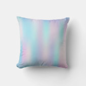 パステルカラー抽象芸術虹色の背景 クッション (正面)