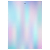 パステルカラー抽象芸術虹色の背景 クリップボード (裏面)