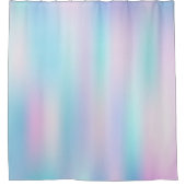 パステルカラー抽象芸術虹色の背景 シャワーカーテン (正面)