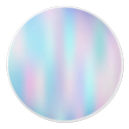 パステルカラー抽象芸術虹色の背景 セラミックノブ