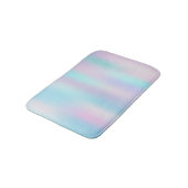 パステルカラー抽象芸術虹色の背景 バスマット (アングル)