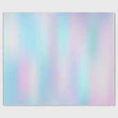 パステルカラー抽象芸術虹色の背景 ラッピングペーパー (フラット)