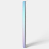 パステルカラー抽象芸術虹色の背景 SAMSUNG GALAXYケース (左側面)