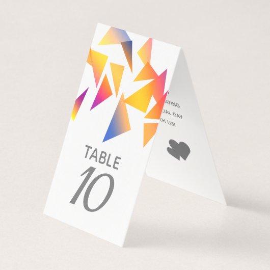 パステルカラー数々の紙吹雪ホワイト結婚ズ (裏面)