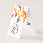 パステルカラー数々の紙吹雪ホワイト結婚ズ (正面)