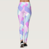 パステルカラー春&サマートレンディー&スタイリッシュ レギンス (裏面)