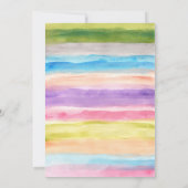 パステルカラー水彩保存日 セーブザデート (裏面)