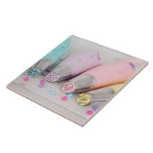 パステルカラー飾ケーキの工具写真 タイル (側面)