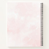 パステルカラー飾ケーキの工具写真 ノートブック (裏面)