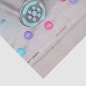 パステルカラー飾ケーキの工具写真 薄葉紙 (詳細)