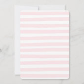 パステルカラー飾ケーキツール誕生日 セーブザデート (裏面)