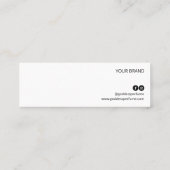 パステルカラー香料試験機 スキニー名刺 (裏面)