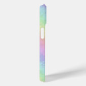 パステルカラー3Dレインボーアートのブロック Case-Mate iPhoneケース (裏面 / 右)