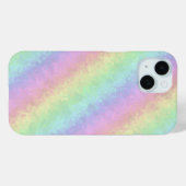 パステルカラー3Dレインボーアートのブロック Case-Mate iPhoneケース (裏面 (横))