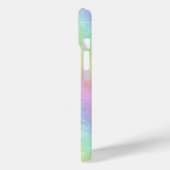パステルカラー3Dレインボーアートのブロック Case-Mate iPhoneケース (裏面 / 左)