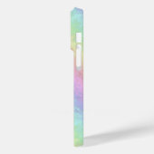パステルカラー3Dレインボーアートのブロック Case-Mate iPhoneケース (裏面 / 左)