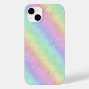 パステルカラー3Dレインボーアートのブロック Case-Mate iPhone 14 PLUSケース