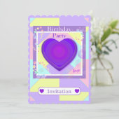 パステルカラー&パープルハートのビート (スタンド正面)