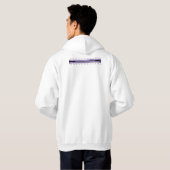 パステルカラー&パープルハートのビート パーカ (裏面フル)