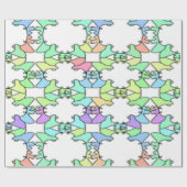 パステルカラー ラッピングペーパー (フラット)