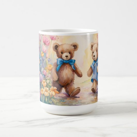 パステルガーデンでベアーズブラーリング コーヒーマグカップ (中央)