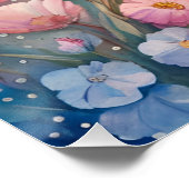 パステルガーデンのテディベアとバニー ポスター (コーナー)