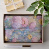 パステルガーデンのテディベア 薄葉紙 (ギフト)