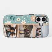 パステルガーデンデライトフォトコラージュ iPhone 16ケース (裏面横)