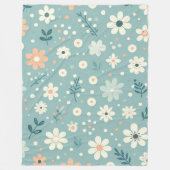 パステルガーデンデライト フリースブランケット (正面)