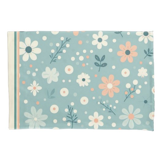 パステルガーデンデライト 枕カバー (正面左)