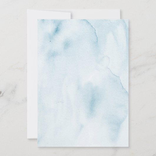 パステルガーデンフローラエレガントウェディング招待状 招待状 (裏面)