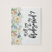 パステルガーデンフローラブライデスメイドプロポーザルパズル ジグソーパズル (縦)