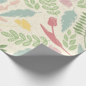 パステルガーデン春ラッピング紙 ラッピングペーパー (角)