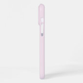 パステルガーリーピンク16フォトコラージュ&モノグラム iPhoneケース (左側面)