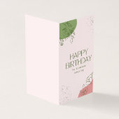 パステルガーリーフローラ美学バースデー写真 (外部)