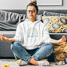 パステルガーリーレインボースタータイポグラフィサンクフル