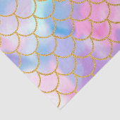 パステルガーリー金ゴールドグラデーショングリッターマーメイド 薄葉紙 (詳細)