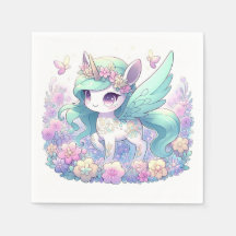 パステルガールユニコーンベビーシャワー