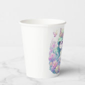 パステルガールユニコーンベビーシャワー 紙コップ (右)