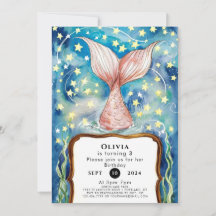 パステルキッズマーメイド誕生日