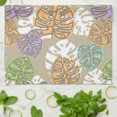 パステルキッ葉チンタオル キッチンタオル (折り畳み)