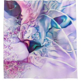 パステルキャットドリームスケープ シャワーカーテン