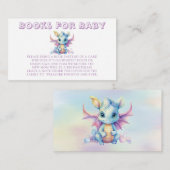 パステルキュートドラゴンガールブズベビー エンクロージャーカード (正面/裏面)