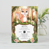 パステルキュートリス誕生日 招待状 (スタンド正面)