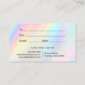 パステルギフト券 名刺 (裏面)
