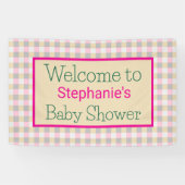 パステルギンガムプレイドイベント 横断幕 (横)